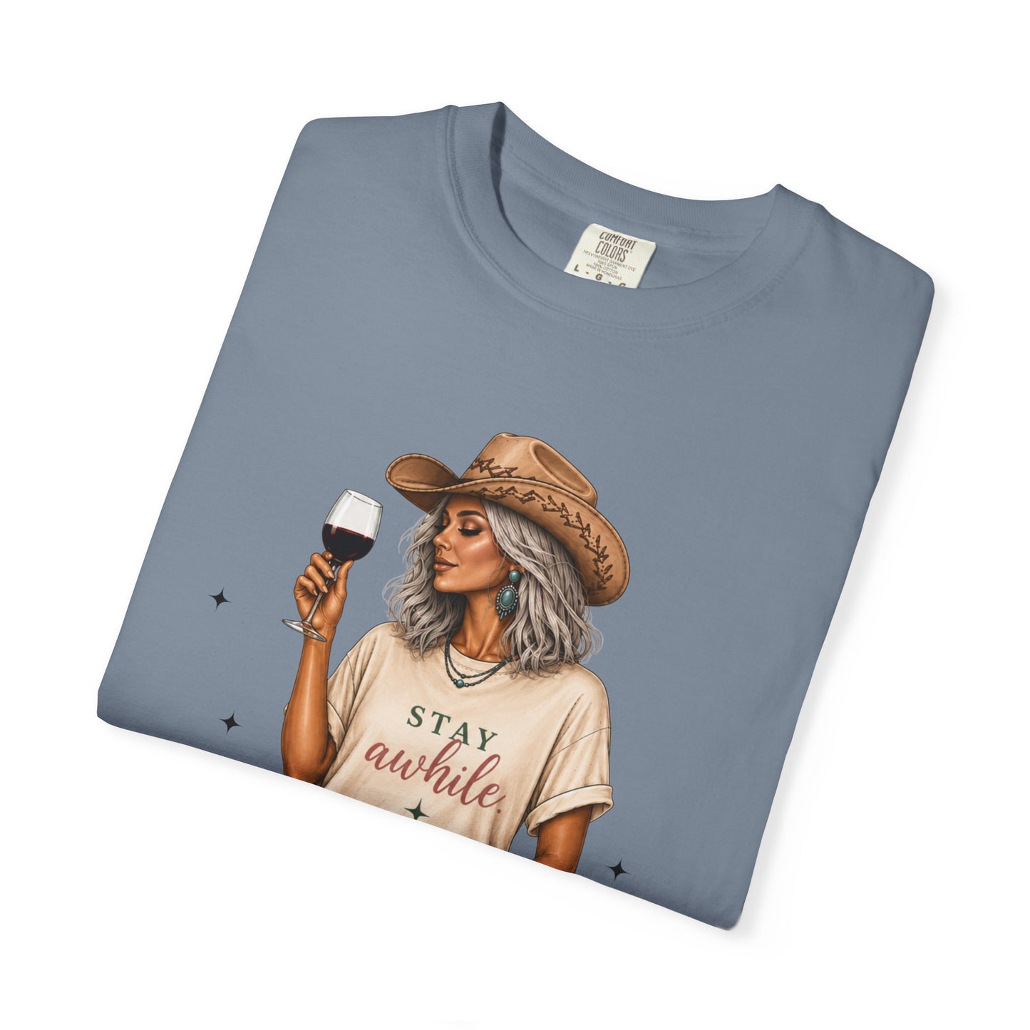 The Silver | Texas Pour Girl Everyday Girls Tee | Western Wine Shirt Women