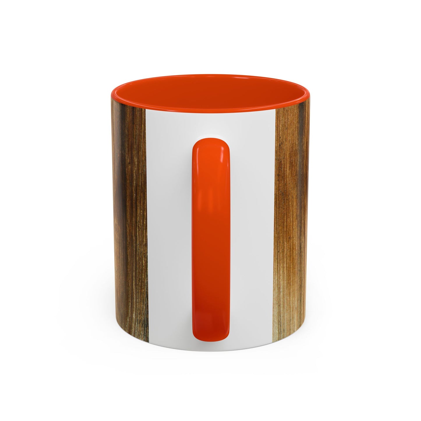 Rustic Wood Grain Coffee Mug — Cozy Cabin 11oz & 15oz (Room for Cream)