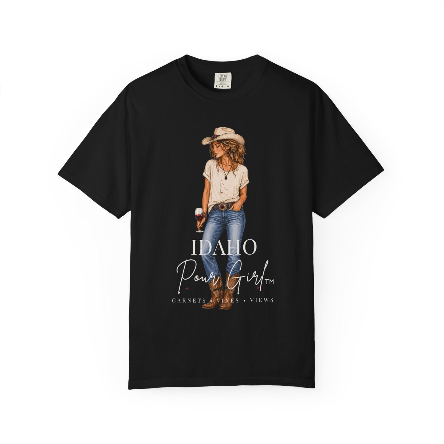 Idaho Proud Cowgirl T-Shirt — Western Women's Graphic Tee