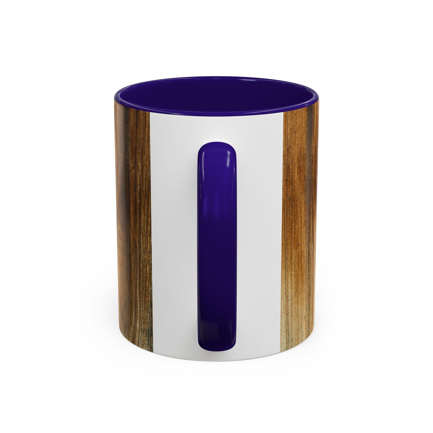 Rustic Wood Grain Coffee Mug — Cozy Cabin 11oz & 15oz (Room for Cream)