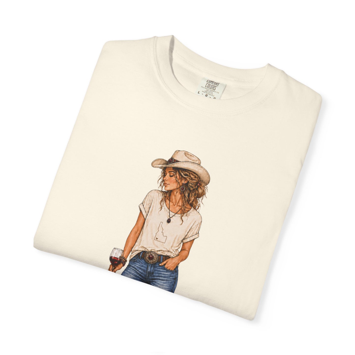 Idaho Proud Cowgirl T-Shirt — Western Women's Graphic Tee