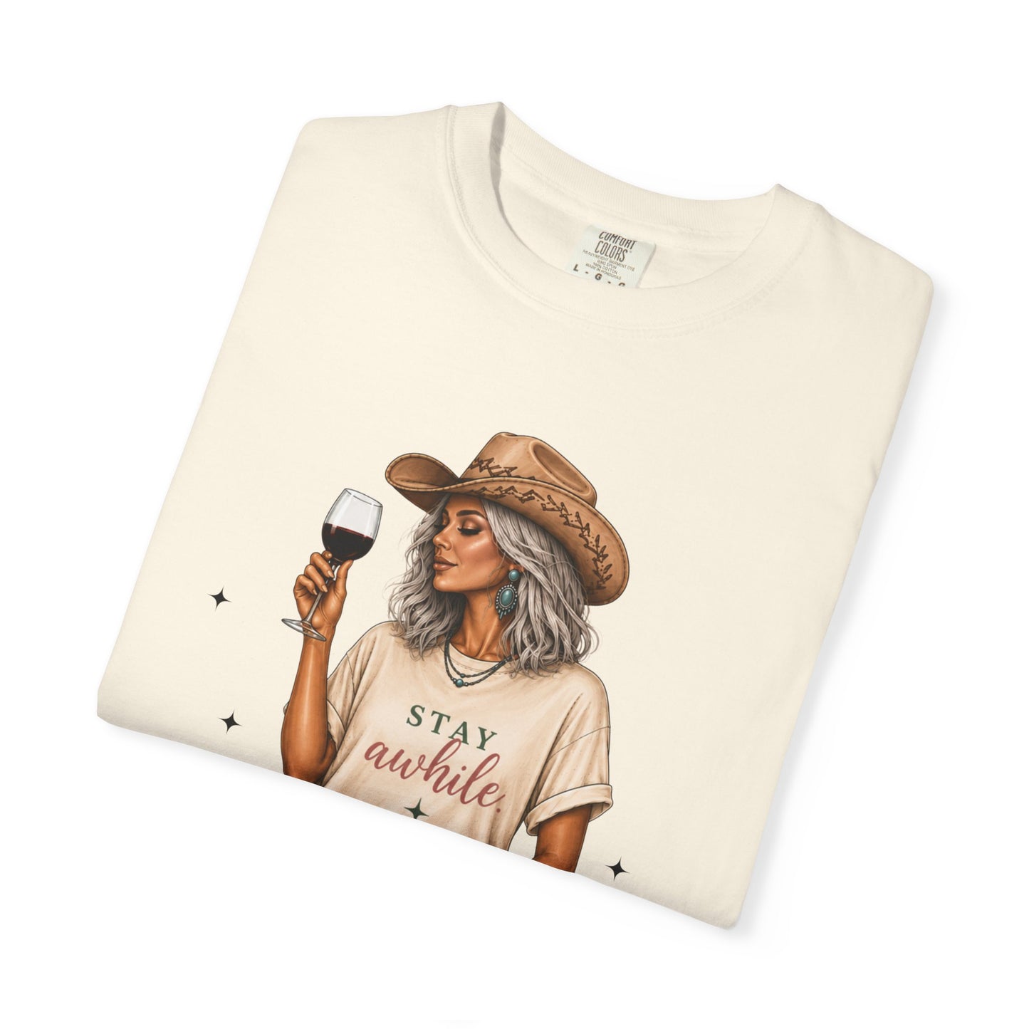 The Silver | Texas Pour Girl Everyday Girls Tee | Western Wine Shirt Women