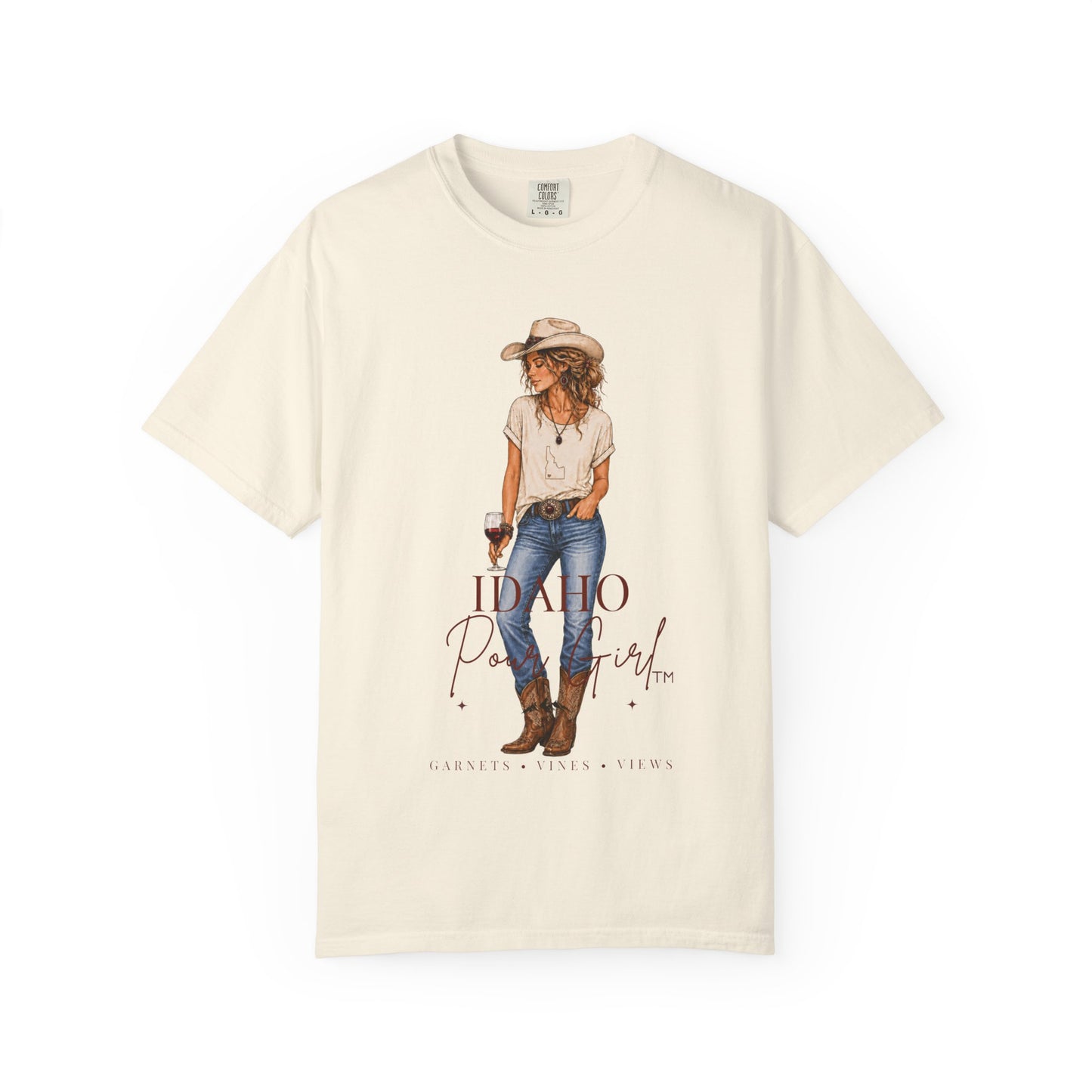 Idaho Proud Cowgirl T-Shirt — Western Women's Graphic Tee