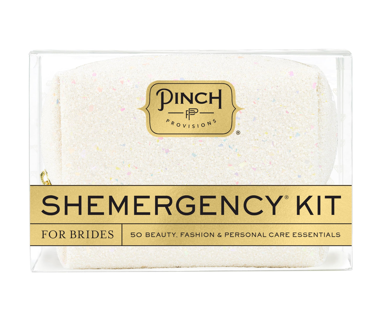 Bridal Emergency Kit 50-Piece | Wedding Day Survival Pouch | Bachelorette Gift for the Bride