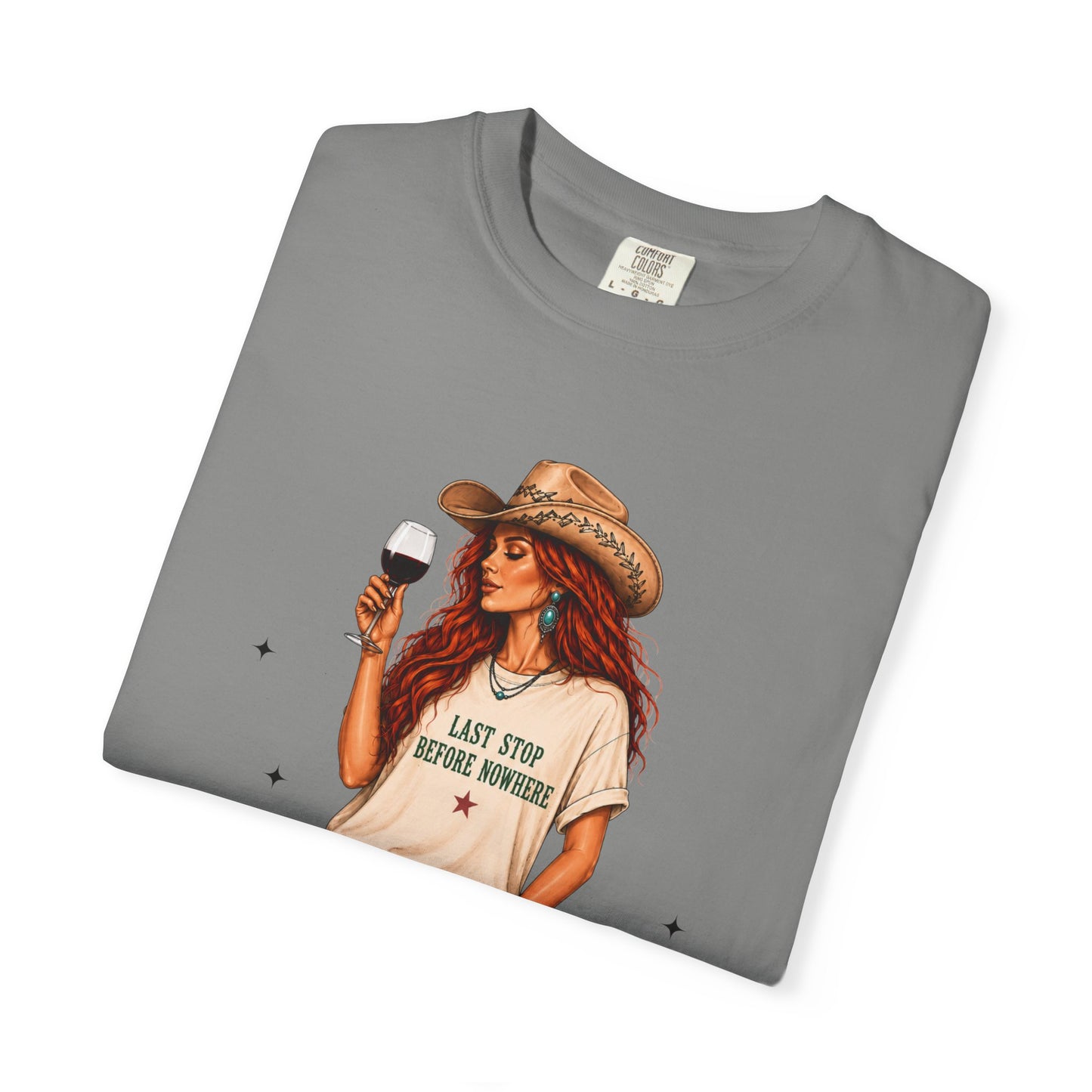 The Redhead | Texas Pour Girl Everyday Girls Tee | Western Wine Shirt Women