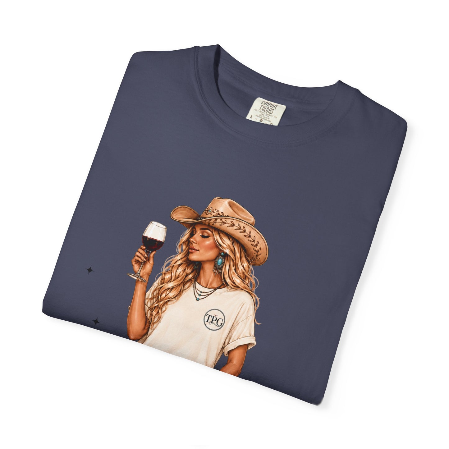The Blonde | Texas Pour Girl Everyday Girls Tee | Western Wine Shirt Women