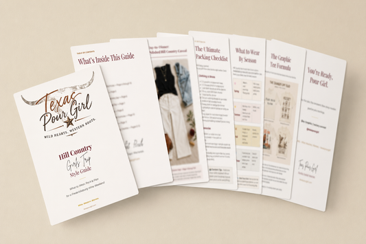 TPG Hill Country Girls Trip Style Guide