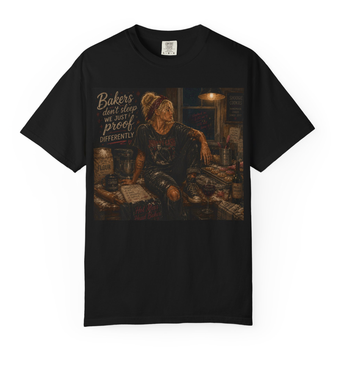 Bakers Don't Sleep Tee — We Just Proof Differently