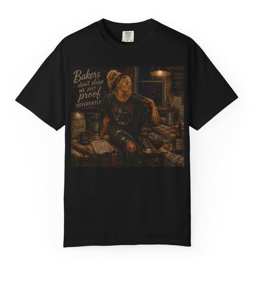Bakers Don't Sleep Tee — We Just Proof Differently