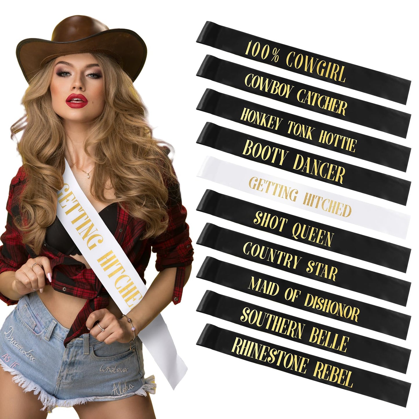 The must-have 10-pack sash set your bachelorette party isn’t complete without.
