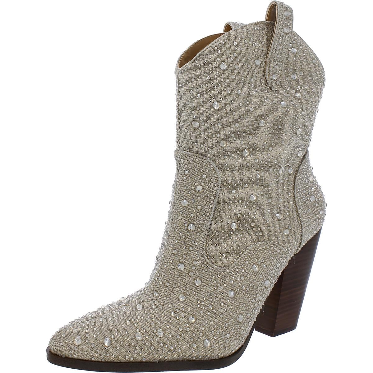 Cissely Western Cowboy Boots – Women’s Gold by Jessica Simpson